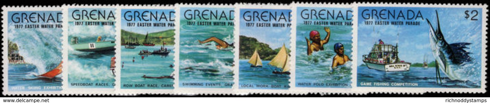 Grenada 1977 Easter Water Parade Unmounted Mint. - Grenada (1974-...)