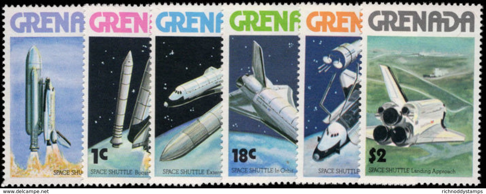 Grenada 1978 Space Shuttle Unmounted Mint. - Grenada (1974-...)