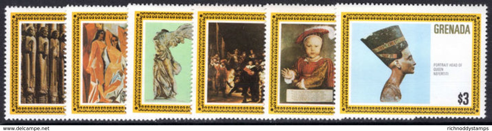 Grenada 1980 Famous Works Of Art Unmounted Mint. - Grenada (1974-...)