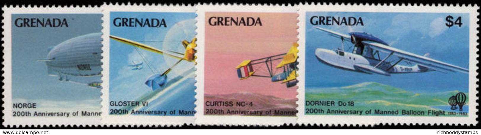 Grenada 1983 Manned Flight Unmounted Mint. - Grenada (1974-...)