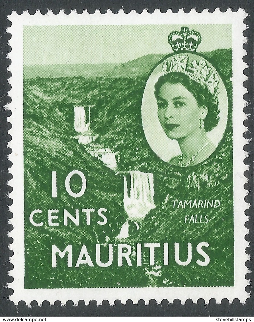 Mauritius. 1963-65 QEII. 10c Used. Mult Block CA W/M SG 314 - Maurice (...-1967)