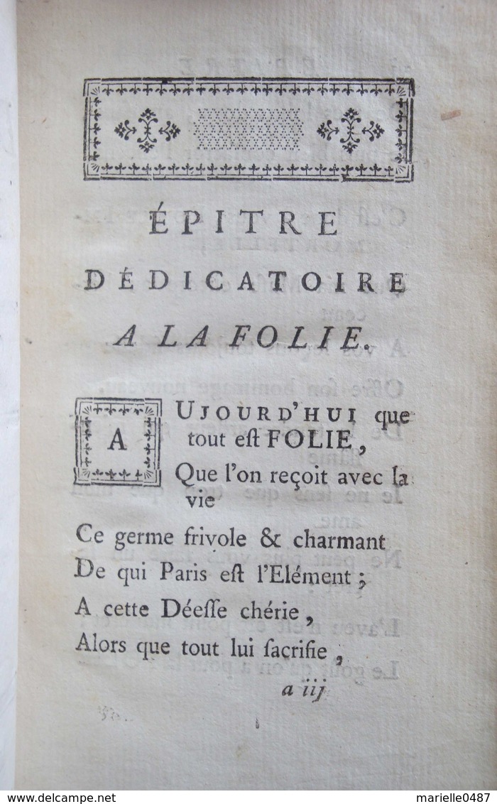 La Double Folie Sans Lieu, 1756 - 1701-1800