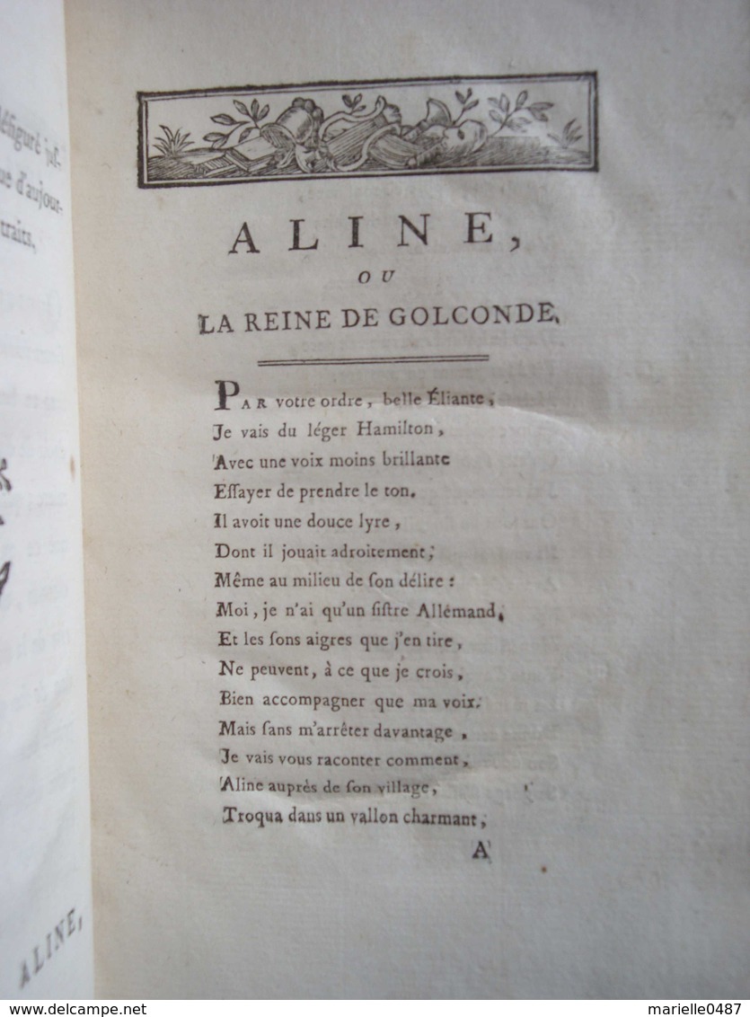 [Chévalier De Boufler]- Poésies Et Pièces Fugitives Diverses - 1701-1800