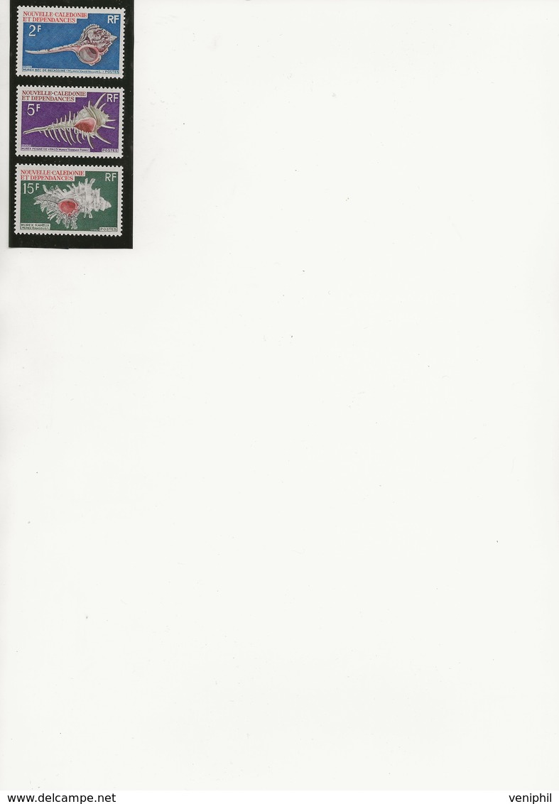 NOUVELLE- CALEDONIE - N°358 A 360 -NEUF LEGERE CHARNIERE -ANNEE 1969 - Unused Stamps