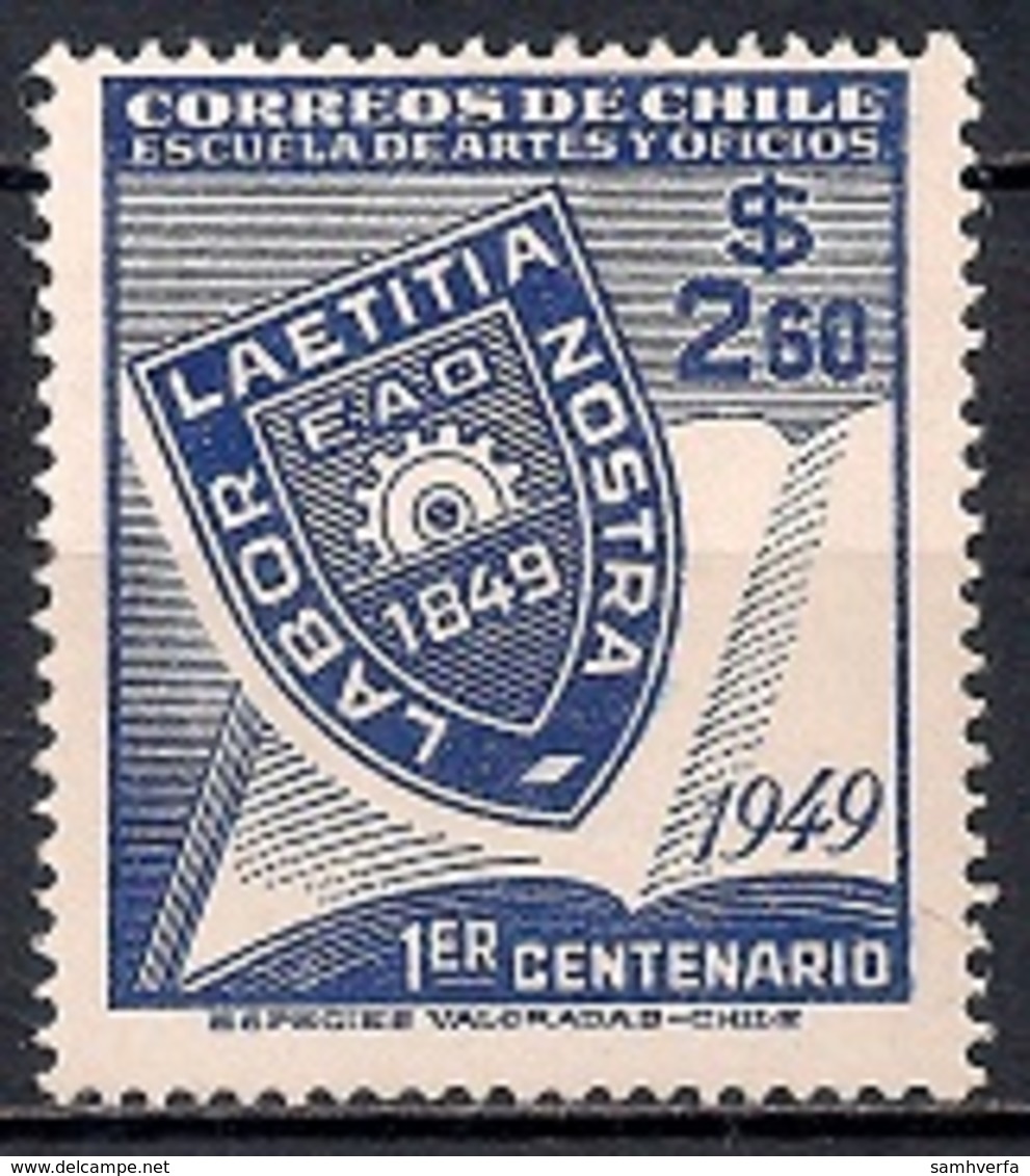 Chile  1949 - The 100th Anniversary Of School Of Arts And Crafts, Santiago - Chile