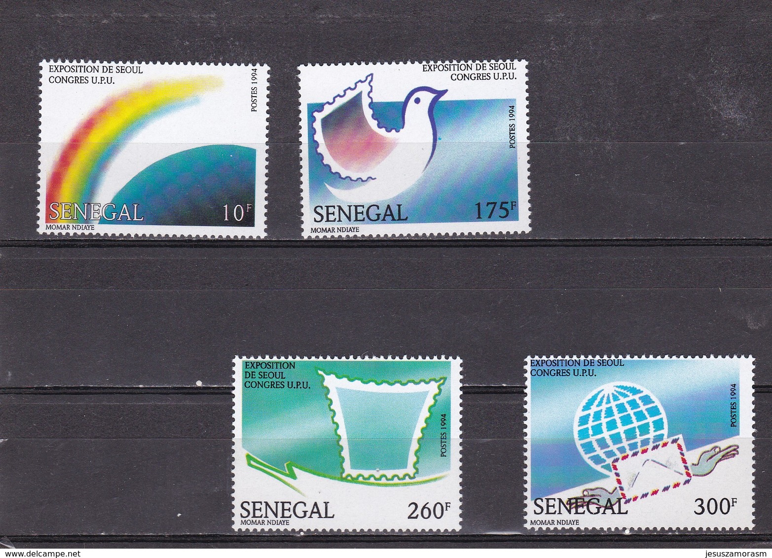 Senegal Nº 1085A Al 1085D - Senegal (1960-...)