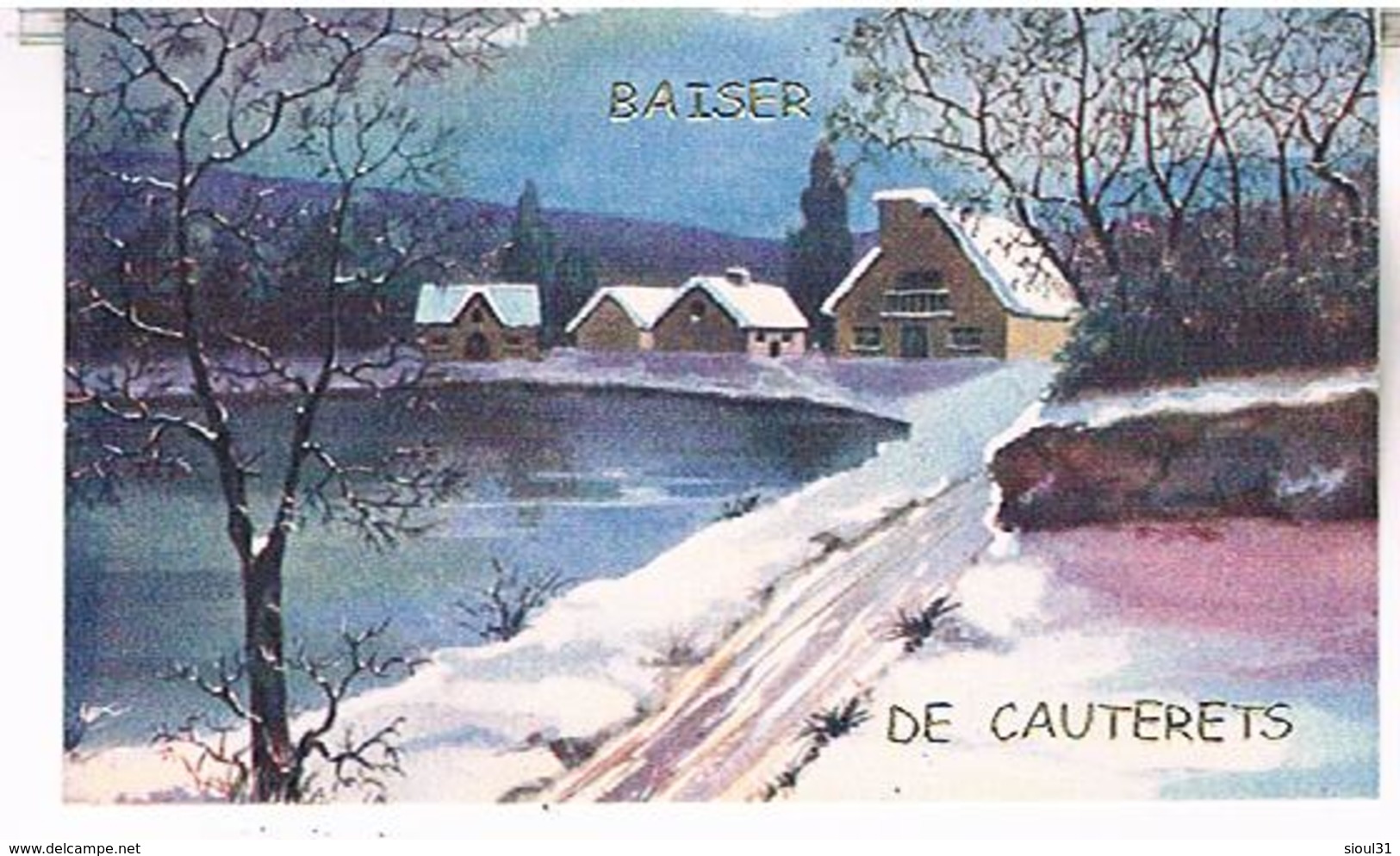 65 BAISER  DE CAUTERETS     CPM  TBE    HP623 - Cauterets