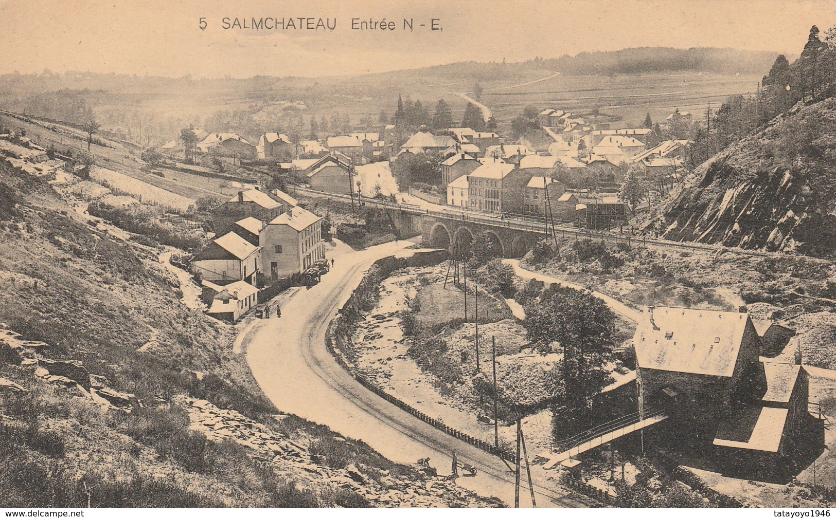 Salmchateau  Entrée N.E N'a Pas Circulé - Vielsalm