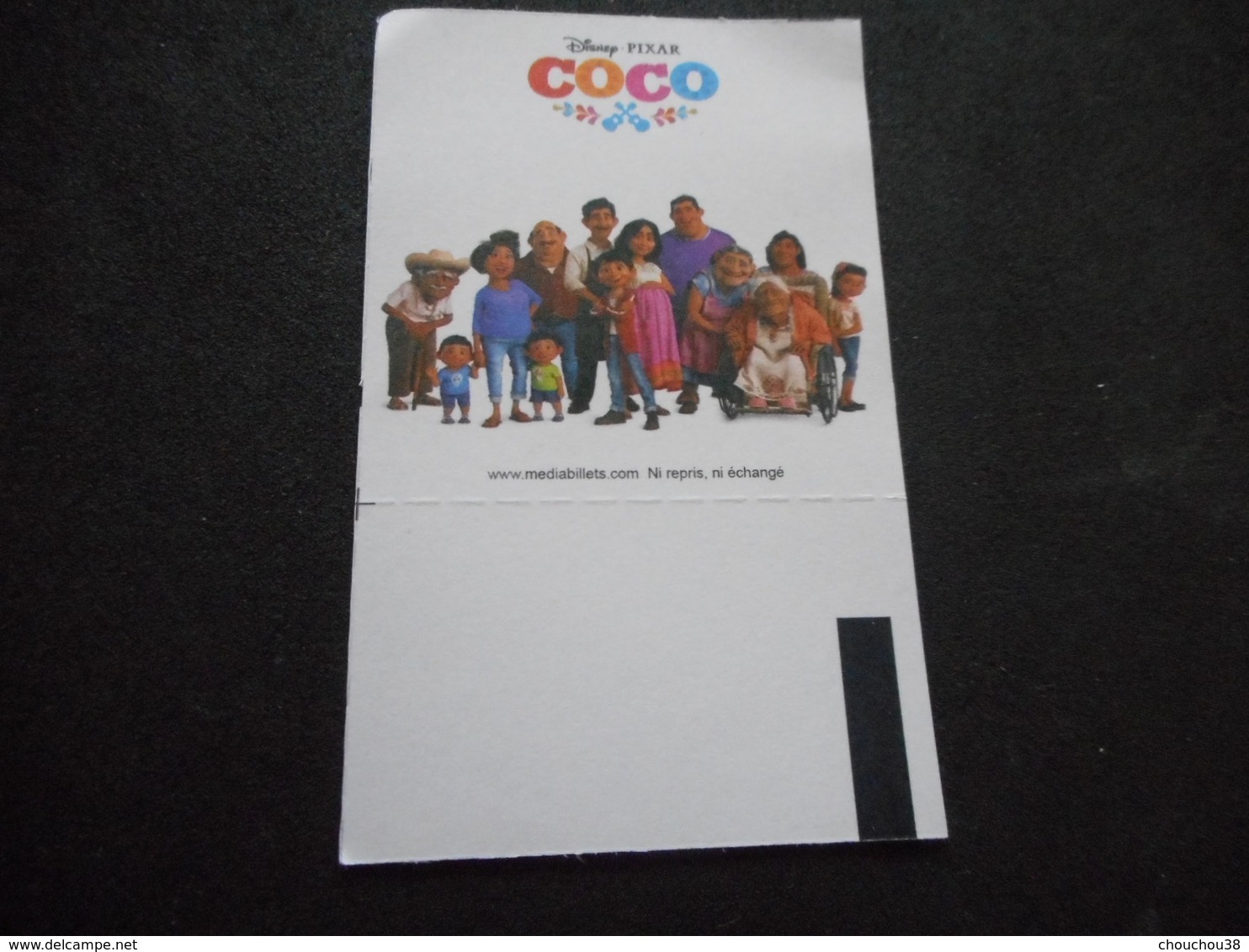 BILLET De CINEMA "COCO" - Autres Formats