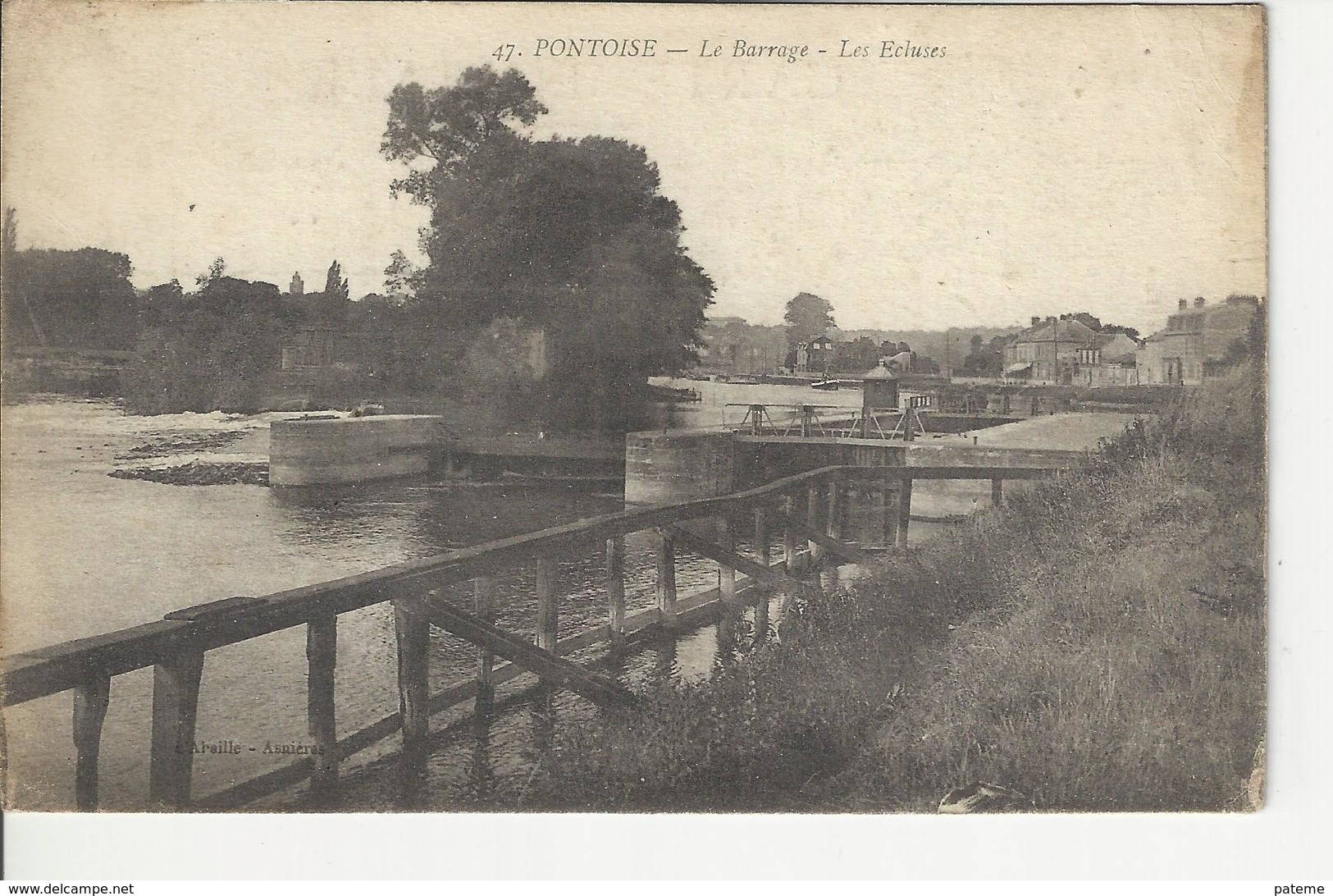 Pontoise Le Barrage Les Ecluses - Pontoise