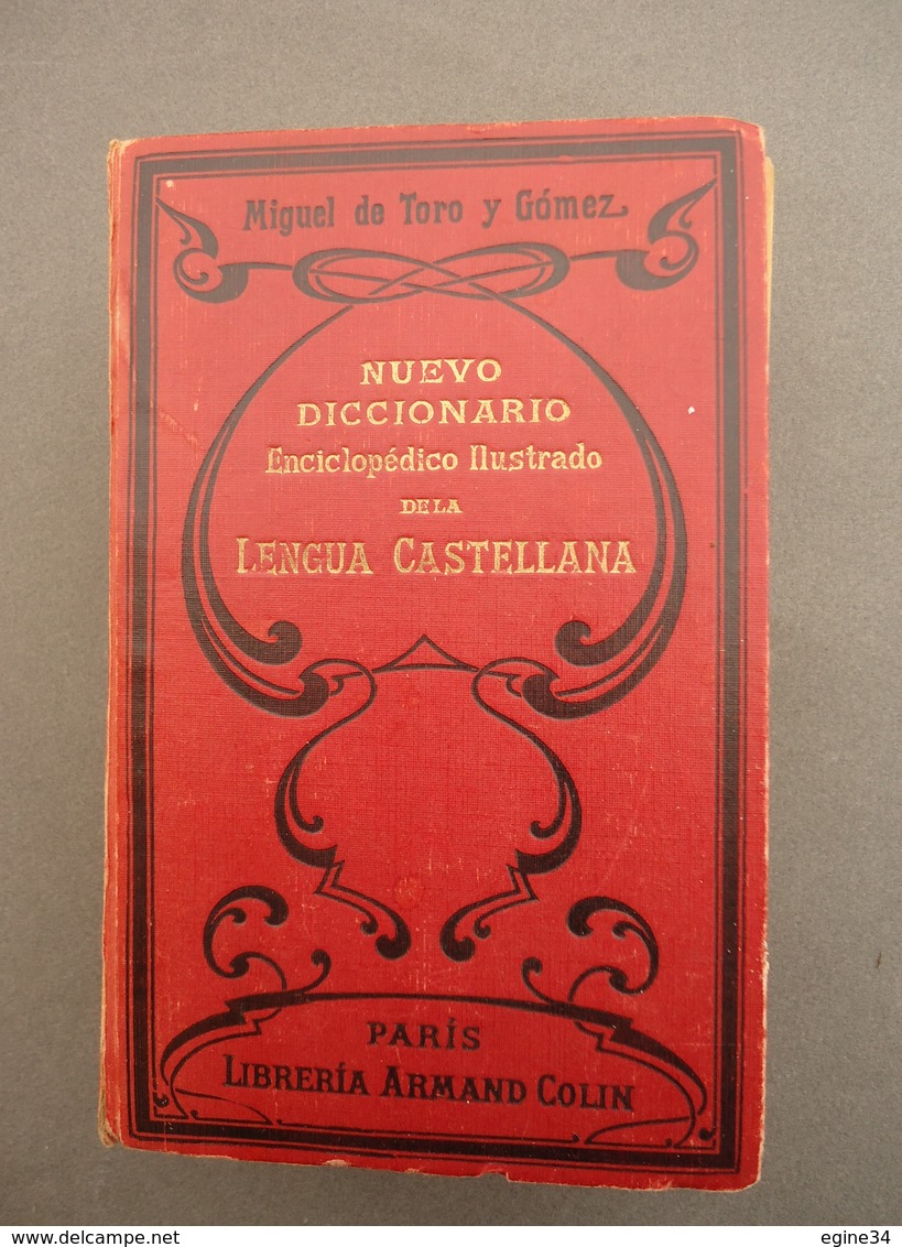 Catalan - Miguel De Toro Y Gomez - Nuevo Diccionario Enciclopédico Illustrado Dela Lengua Castellana - 1951- - Dictionaries, Encylopedia