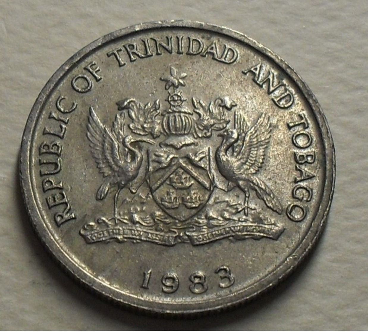 1983 - Trinidad § Tobago - 25 CENTS - KM 32 - Trinidad & Tobago