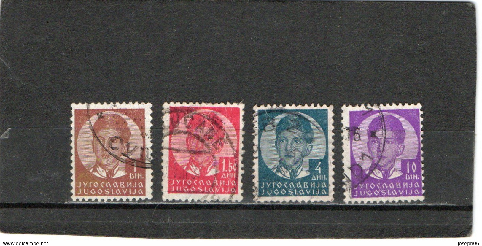 YOUGOSLAVIE    1935-36  Y. T. N° 277  à  289  Incomplet  Oblitéré - Oblitérés