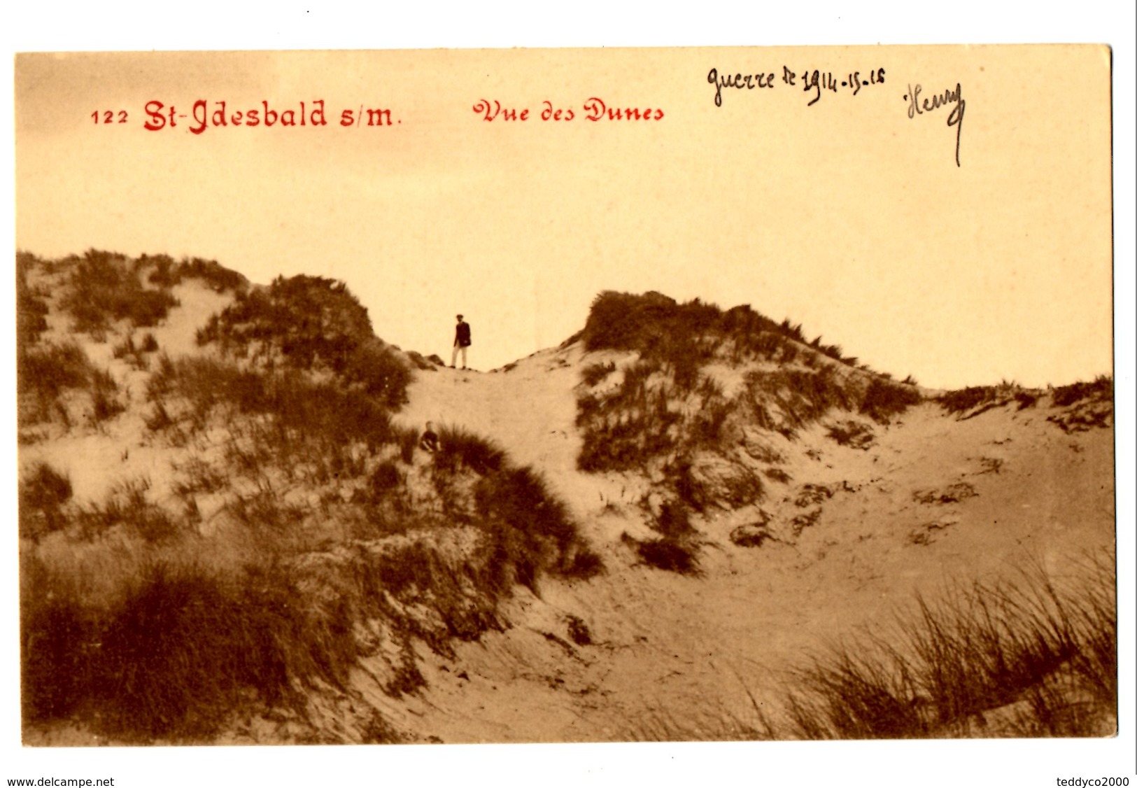 ST-Idesbald S/m Vue Des Dunes - Otros & Sin Clasificación