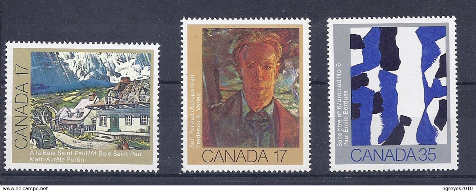 190031721   CANADA  YVERT    Nº  766/8  **/MNH - Nuevos