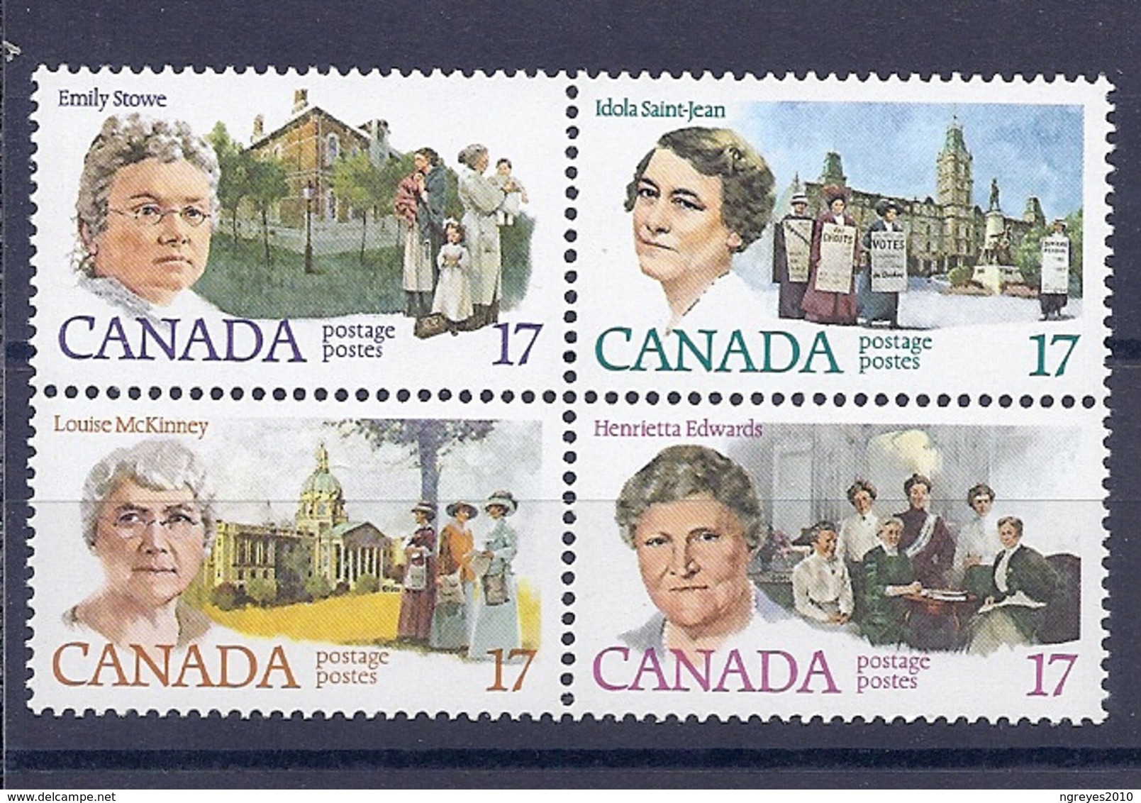 190031722   CANADA  YVERT    Nº  758/61  **/MNH - Neufs