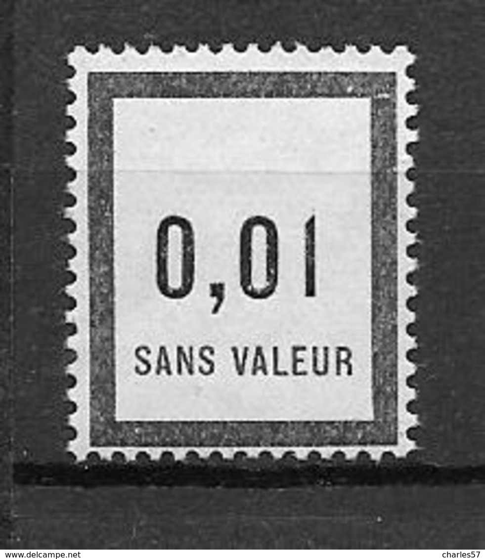 FRANCE FICTIF N°F1 ** Mnh Sans Charnière - Phantom