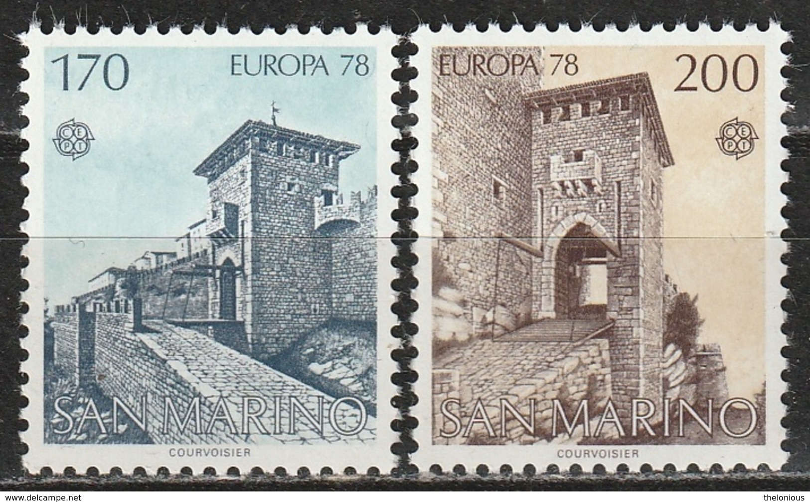 # San Marino 1978 - EUROPA - C.E.P.T. - 2 Valori MNH ** - Unused Stamps