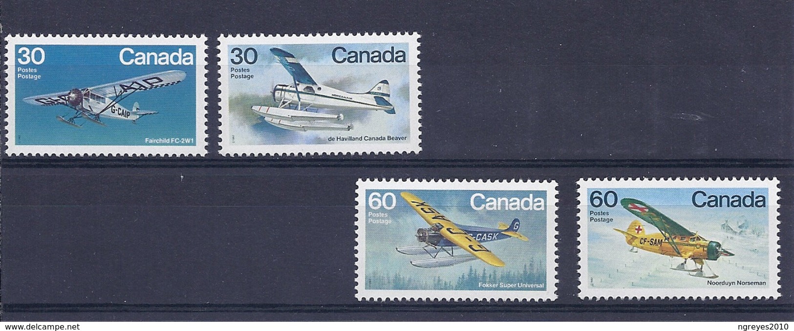 190031733   CANADA  YVERT    Nº  814/7  **/MNH - Nuevos