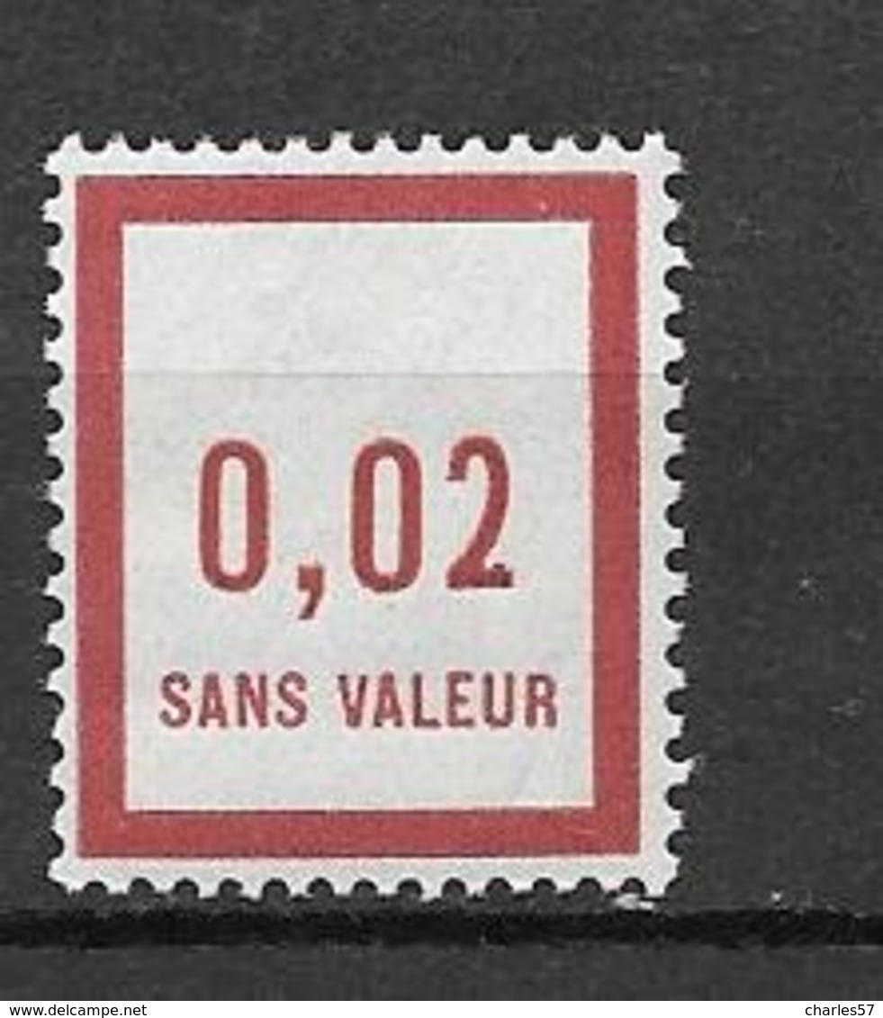 FRANCE FICTIF N°F2 ** Mnh Sans Charnière - Fictifs