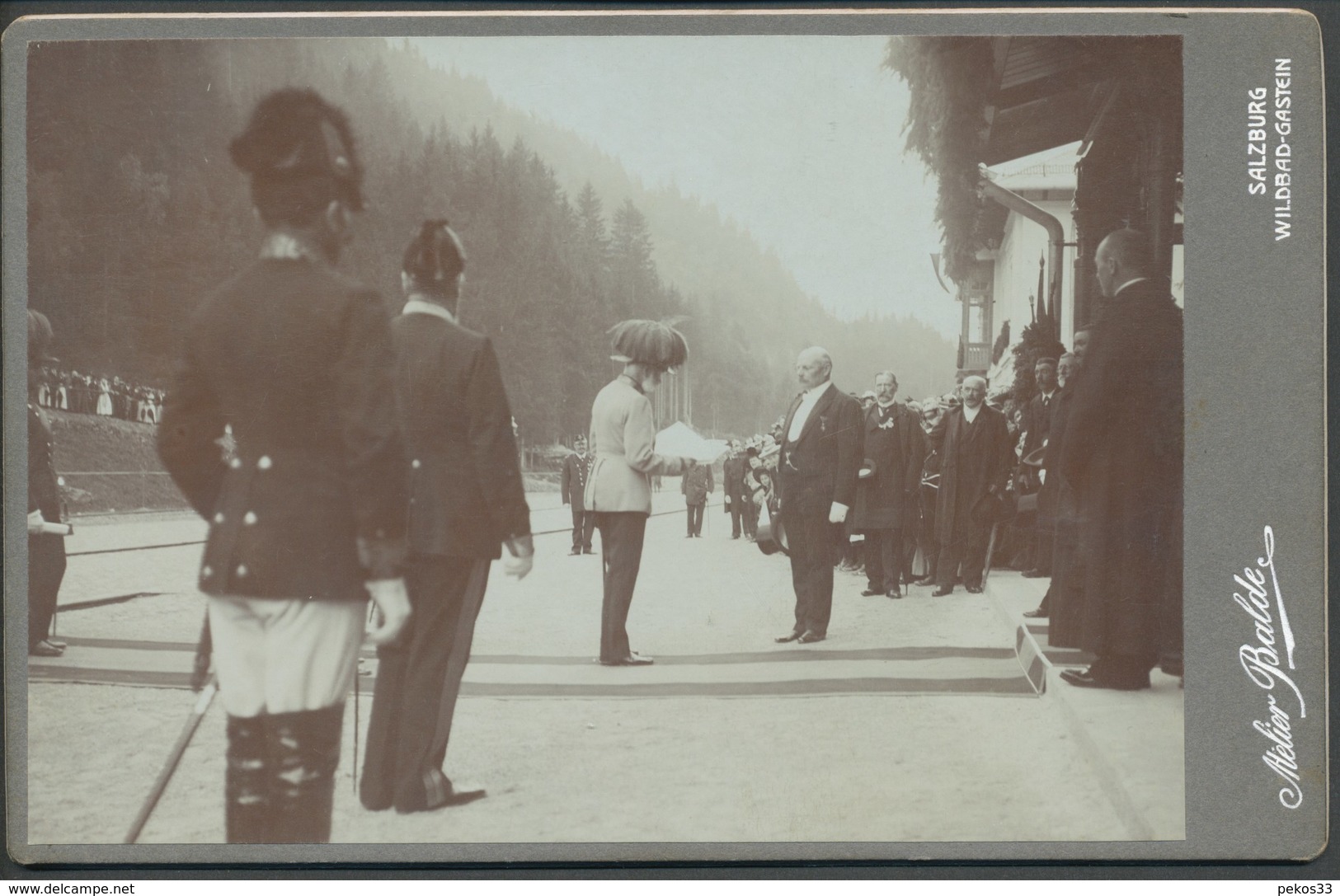 Foto  Auf  Karton    Atelier  Balde Salzburg       Gebrauchsspuren - Ohne Zuordnung