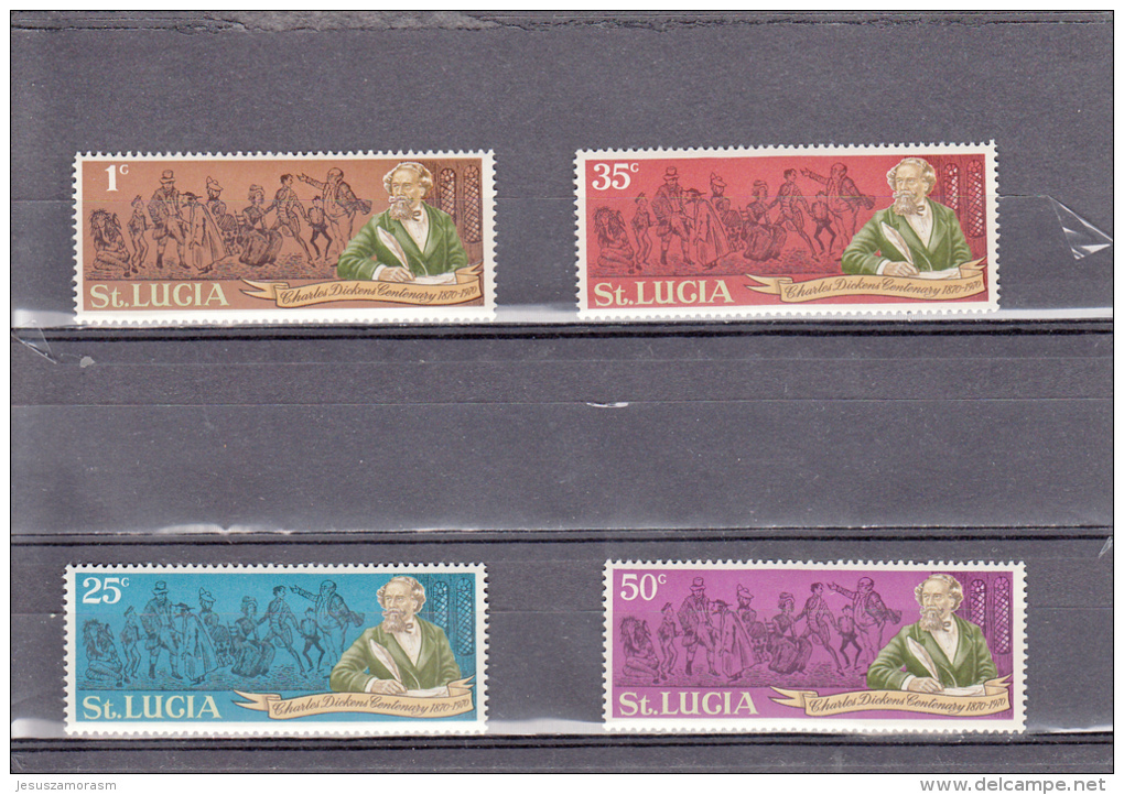 Santa Lucia Nº 276 Al 279 - St.Lucia (1979-...)