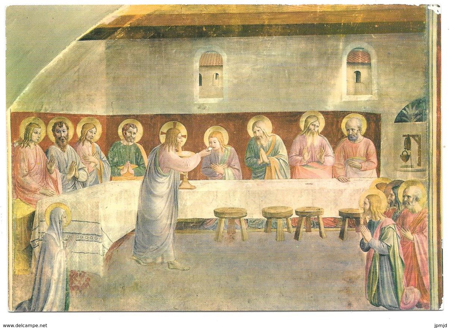 FIRENZE - Museo S. Marco Beato Angelico O Fra Angelico - La Cena Eucaristica - Ed. Giusti Di S. Becocci N° 124 - Firenze