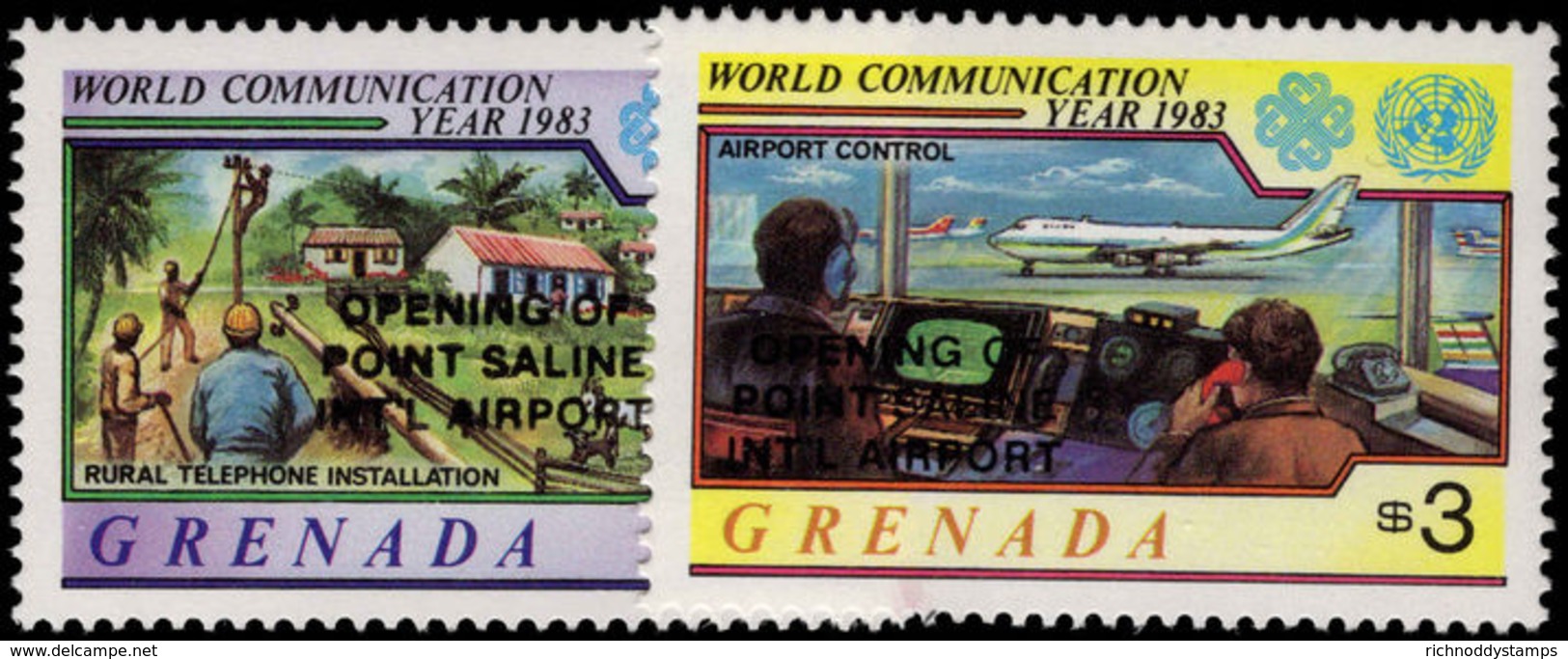 Grenada 1984 Port Saline Airport Unmounted Mint. - Grenade (1974-...)