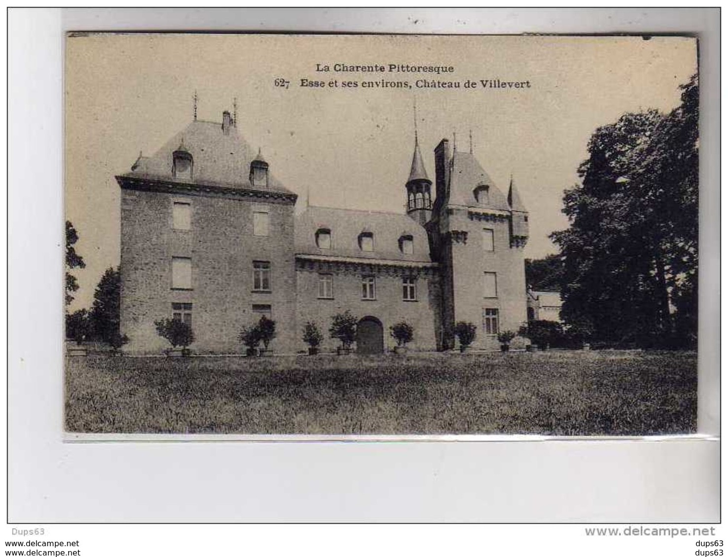 ESSE Et Ses Environs - Château De VILLEVERT - Très Bon état - Altri & Non Classificati