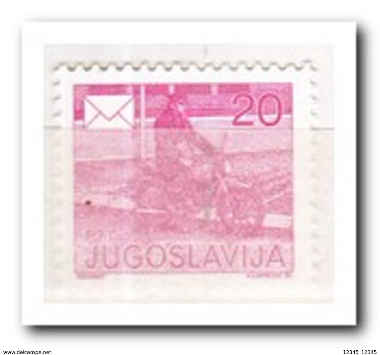Joegoslavië 1986, Postfris MNH, Postman On Motorbice 12½x13¼ - Ongebruikt