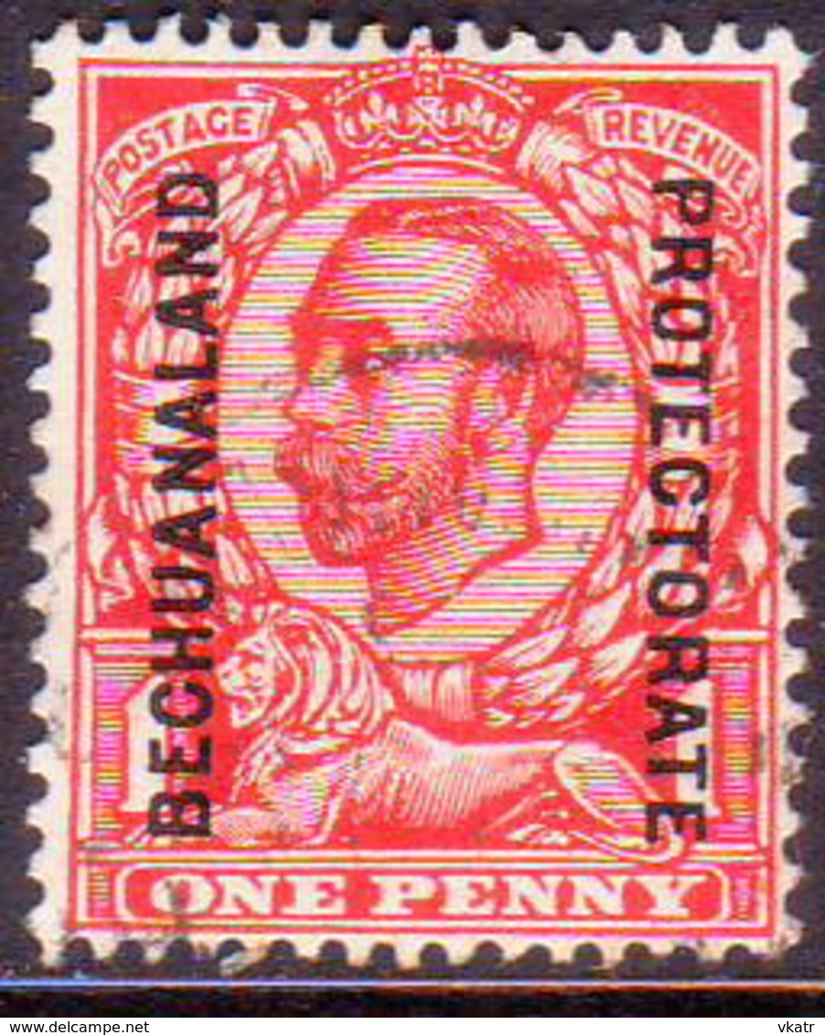 1912 BECHUANALAND Protectorate SG 72 1d Used - 1885-1964 Bechuanaland Protectorate