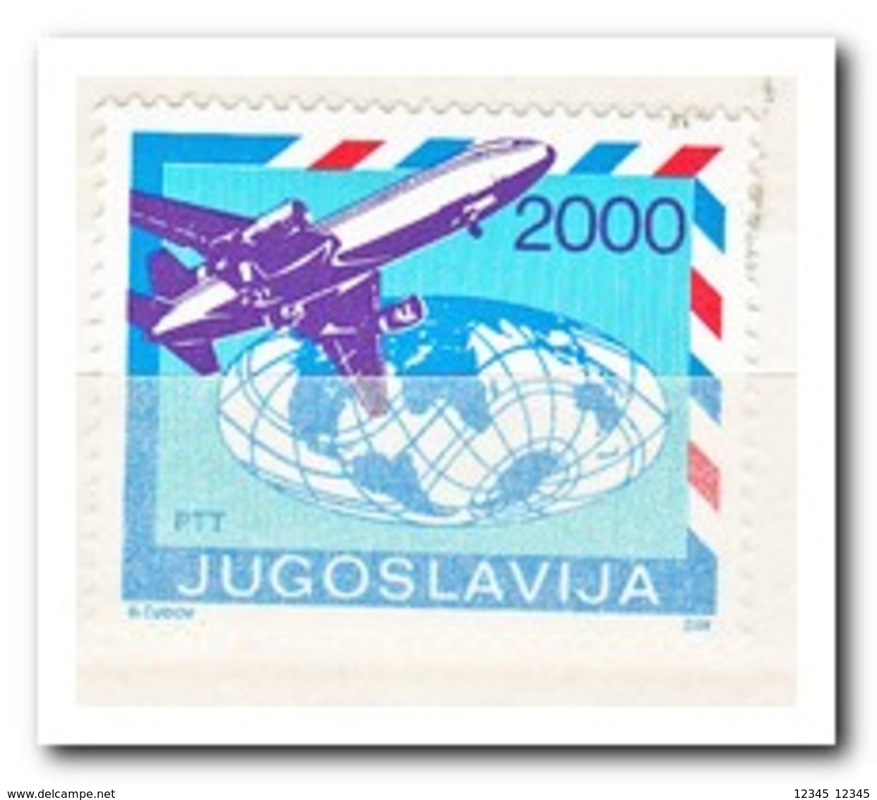 Joegoslavië 1988, Postfris MNH, Postal Service, Airoplane - Ongebruikt