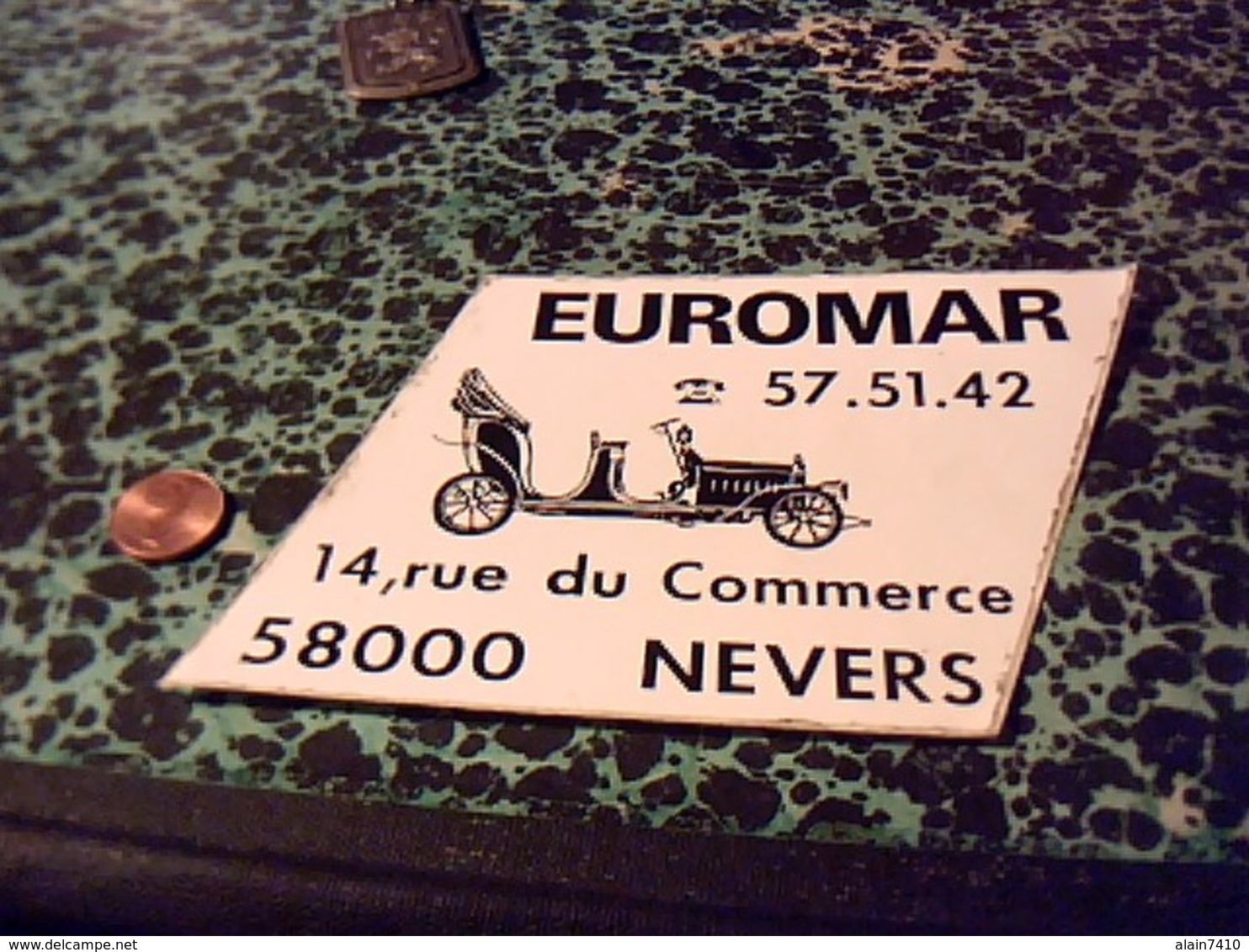 Autocollant   Ancien EUROMAR A Nevers Transport? - Autocollants