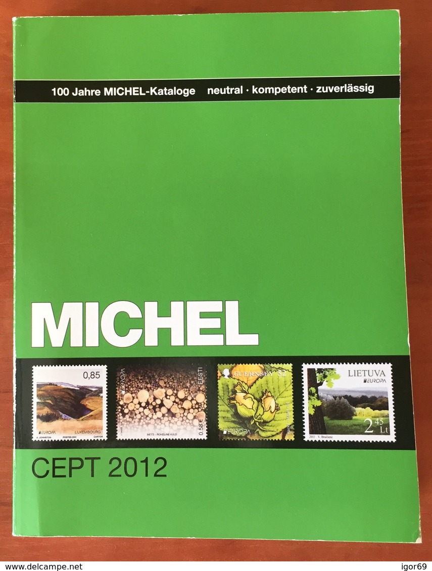 MICHEL Europa-CEPT  2012 Catalogue - Topics