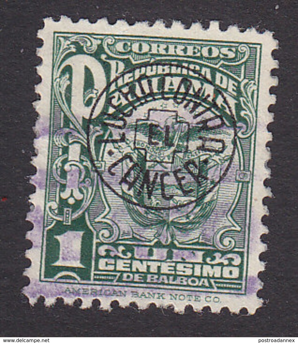 Panama, Scott #RA5, Used, Arms Overprinted Issued 1940 - Panama