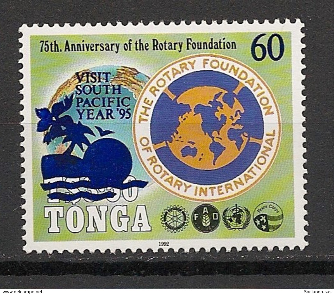 Tonga - 1994 - N°Yv. 977 - Visit South Pacific - Neuf Luxe ** / MNH - Tonga (1970-...)