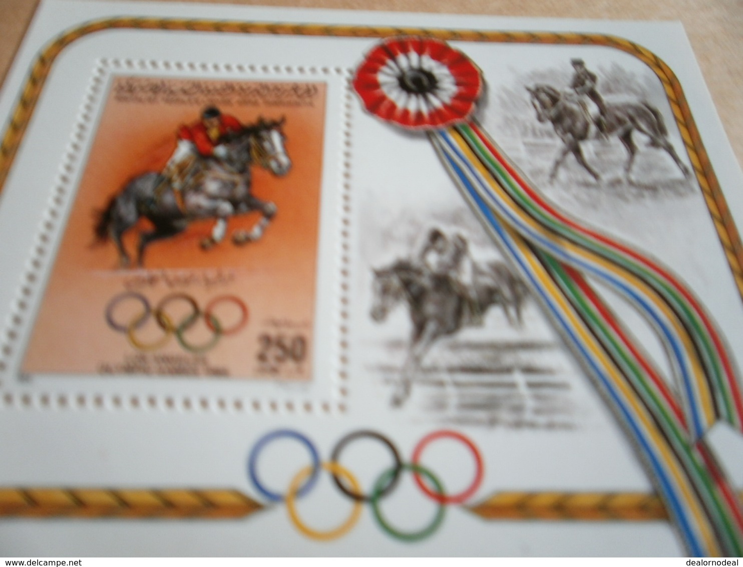 Miniature Sheets Libya 1984 Olympics - Libya