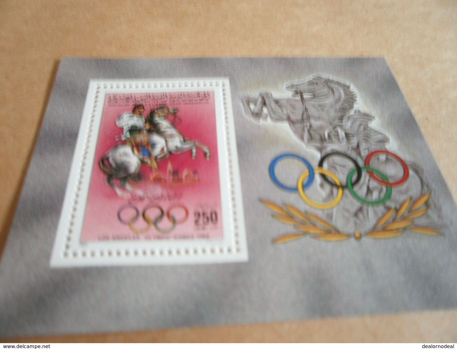 Miniature Sheets Libya 1984 Olympics - Libya