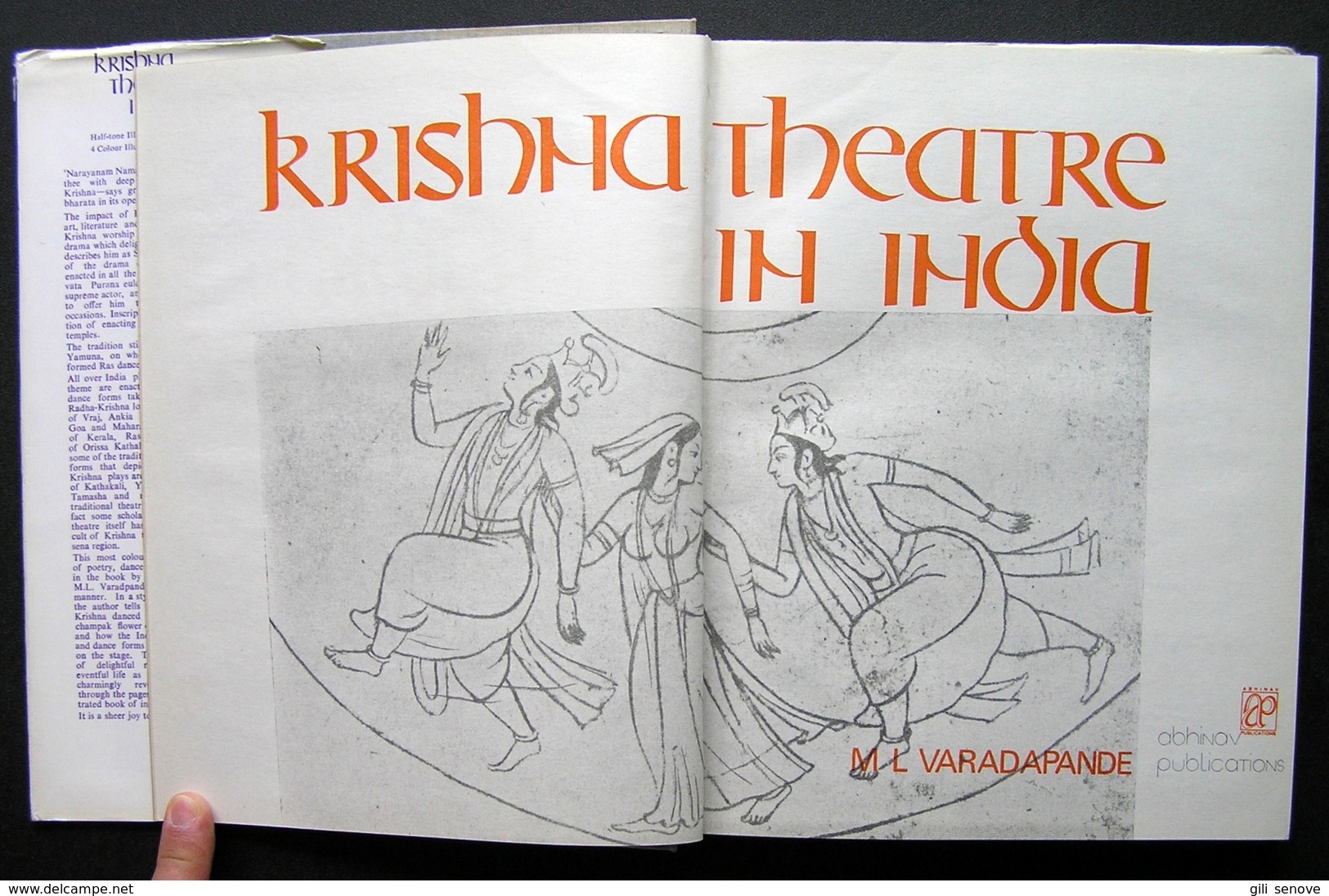 KRISHNA THEATRE IN INDIA 1982 - Spiritualismus