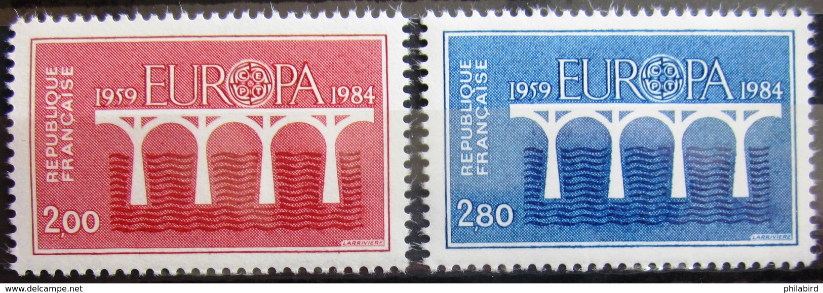 EUROPA            Année 1984         FRANCE           N° 2309/2310             NEUF** - 1984
