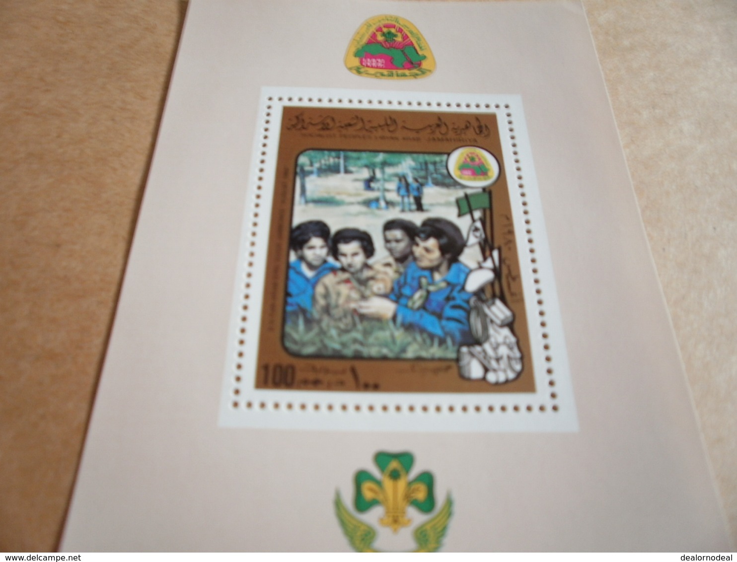 Miniature Sheets Libya Girl Guides - Libya