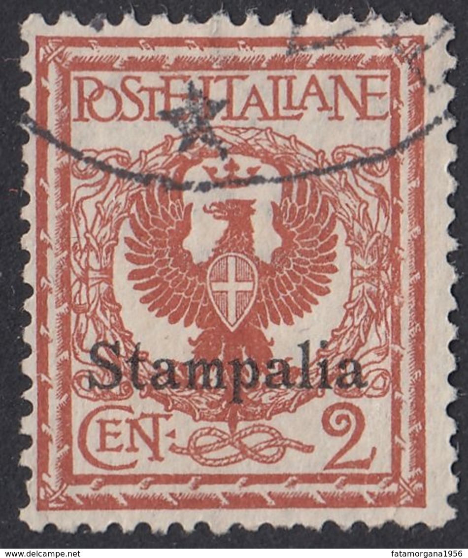 ITALIA - STAMPALIA - 1912 - Unificato 1 Usato. - Egée (Stampalia)