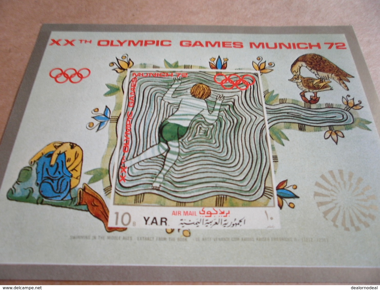 Miniature Sheets 1972 Munich Olympics - Yemen