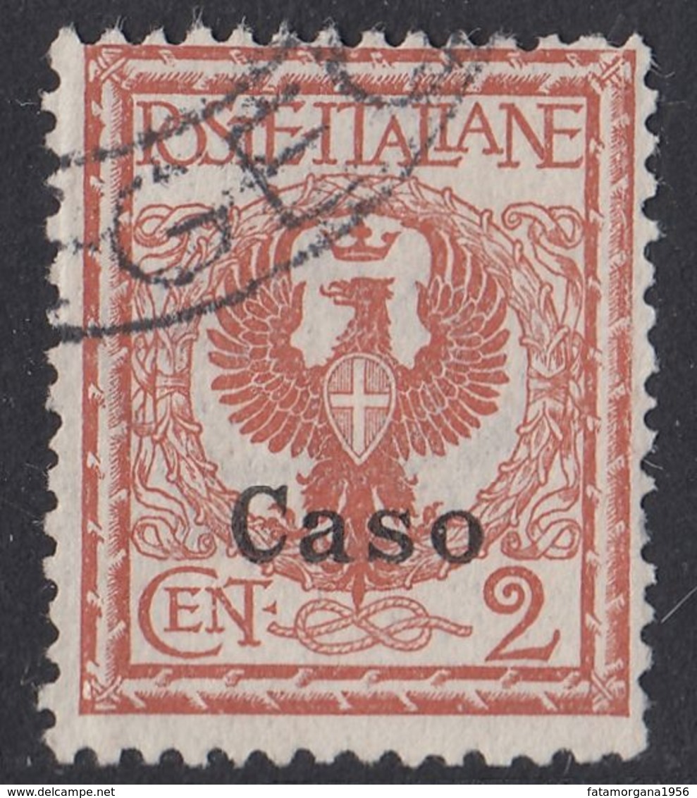 ITALIA - CASO - 1912 - Unificato 1 Usato. - Egeo (Caso)