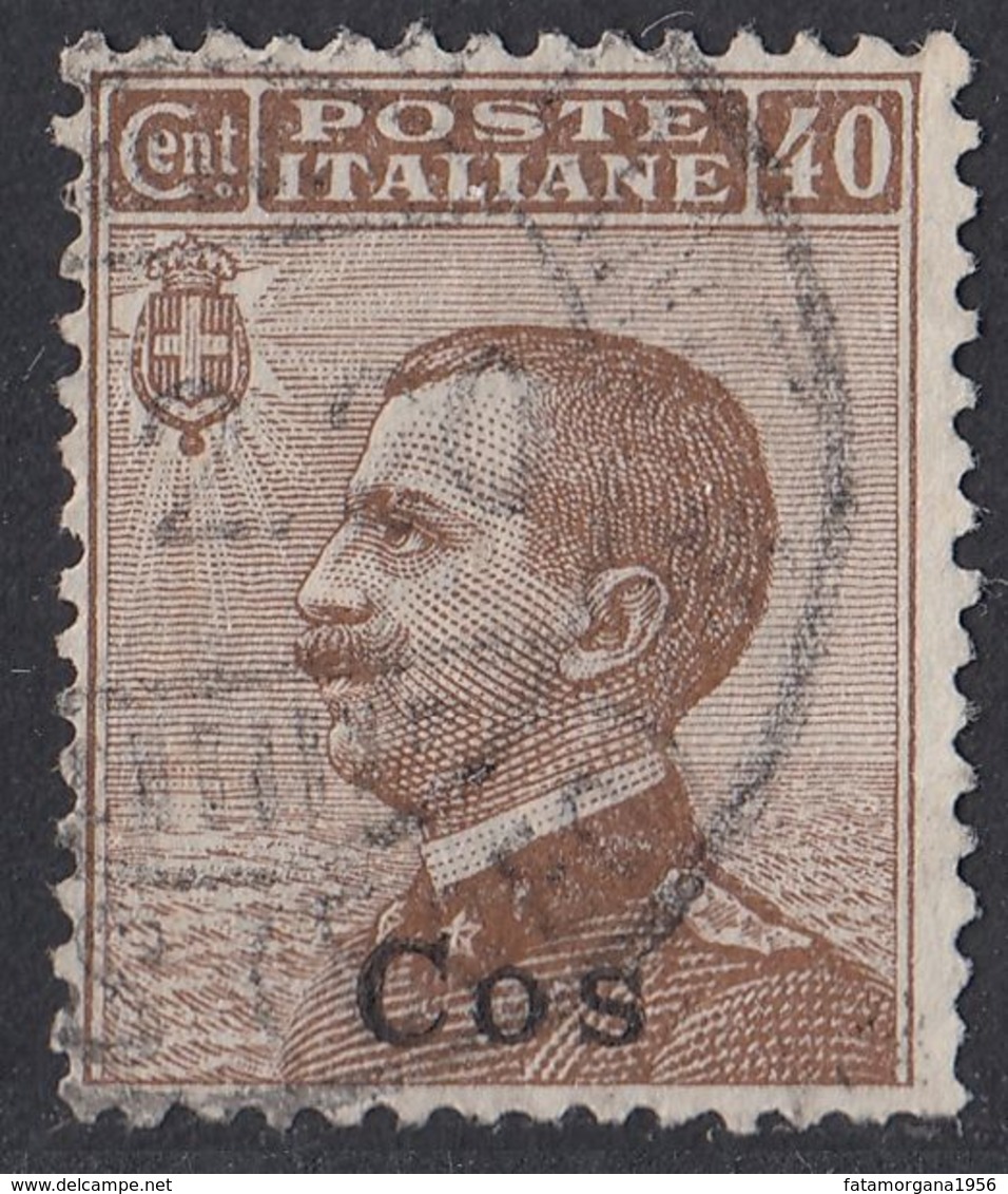 ITALIA - COS - 1912 - Unificato 6 Usato. - Aegean (Coo)