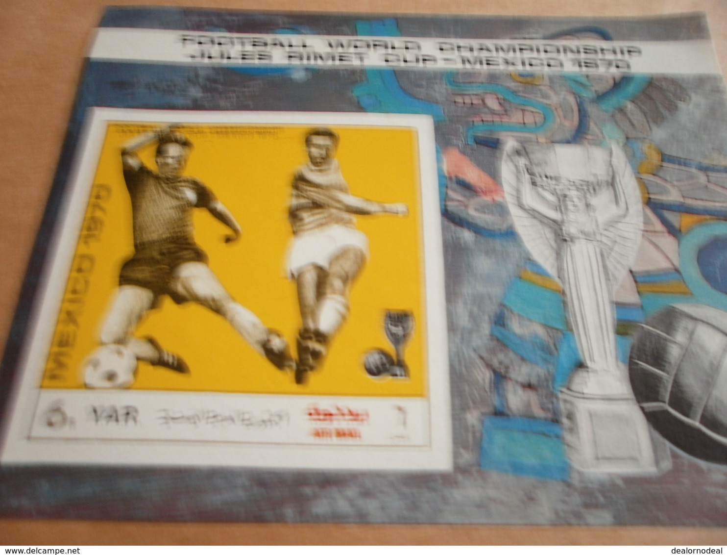 Miniature Sheets 1970 Football World Cup Mexico 70 - Yemen