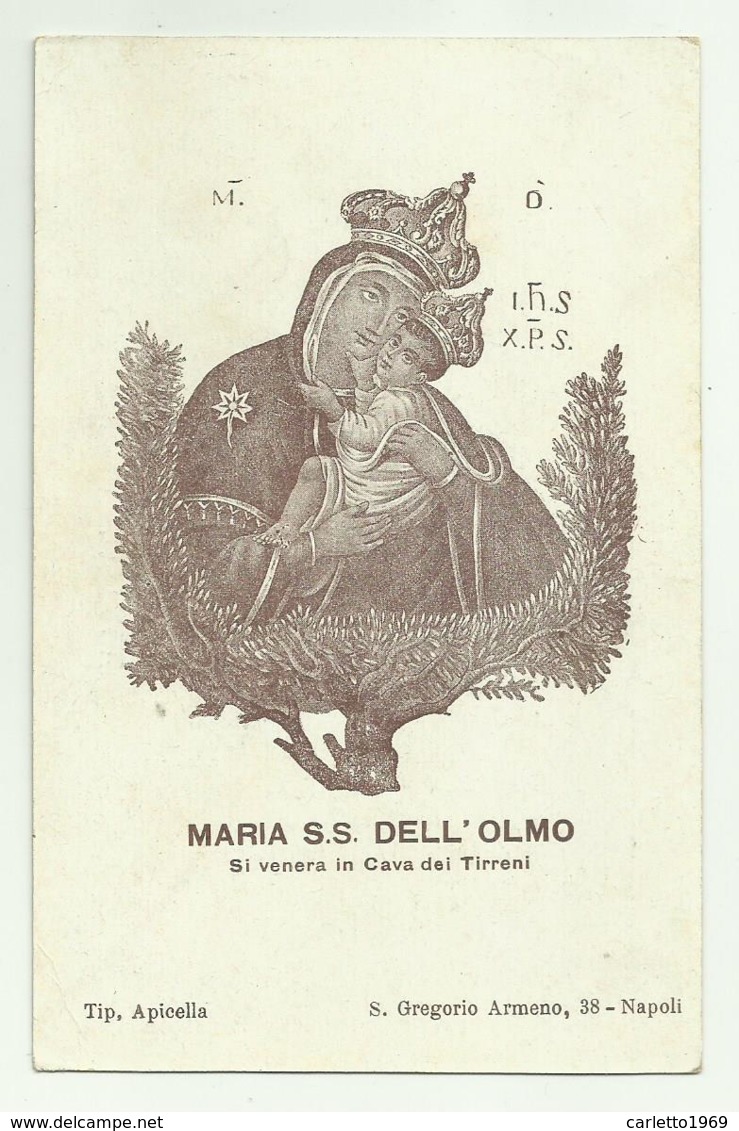 MARIA S.S. DELL'OLMO SI VENERA IN CAVA DEI TIRRENI - NV  FP - Cava De' Tirreni