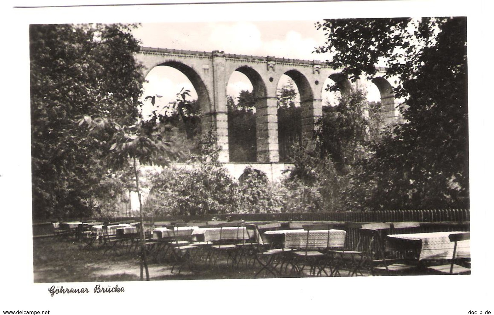 Deutschland - Göhren Bei Lunzenau  - Göhrener Brücke - Bridge - Sittner`s Gaststätte - Lunzenau