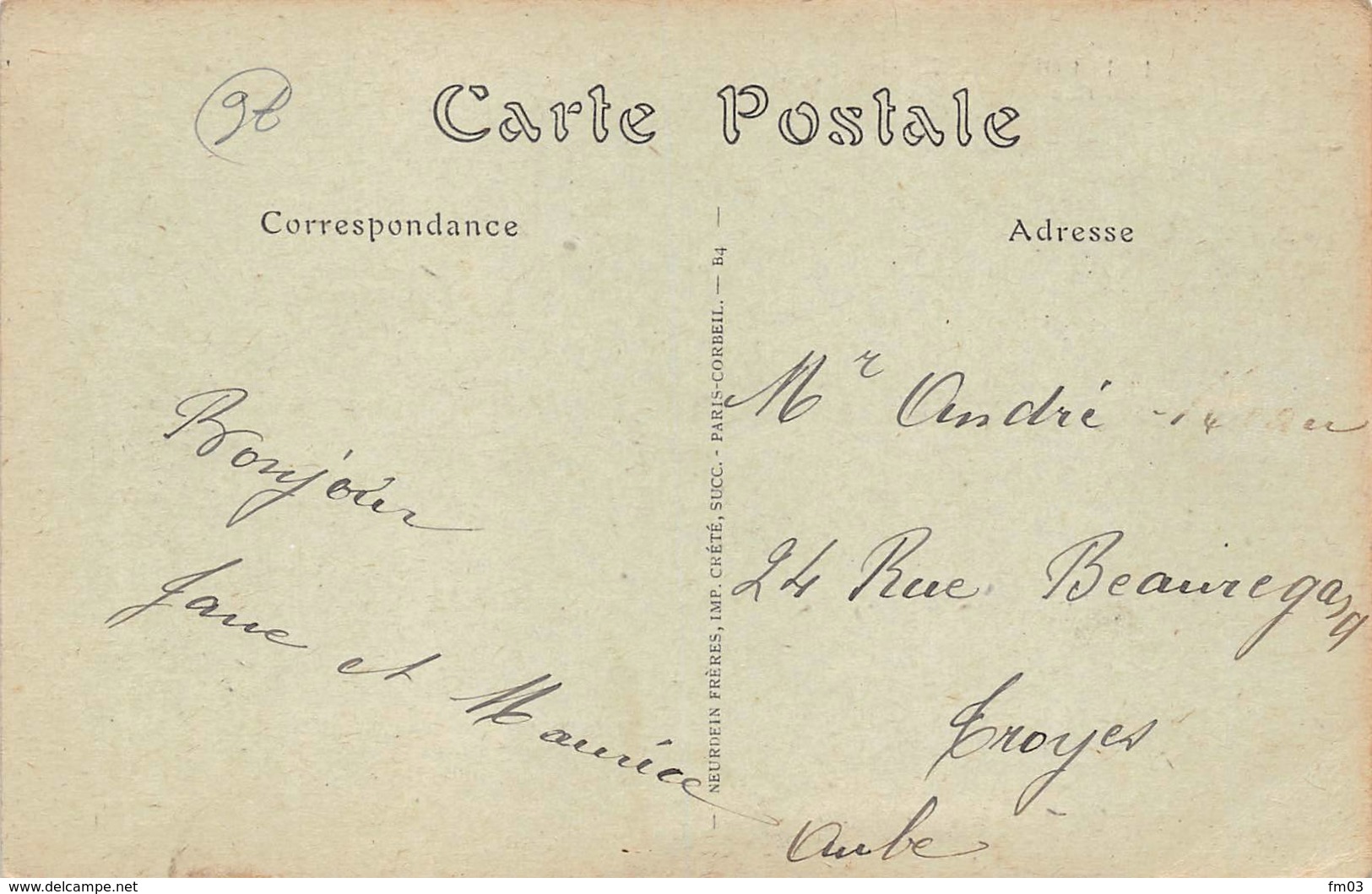 Bois Colombes Poste Postes - Altri & Non Classificati