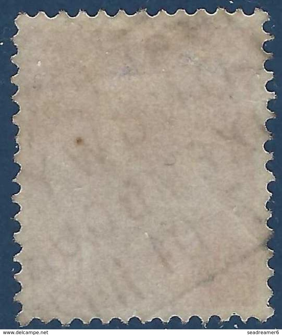 Luxembourg N°73 10 Centimes Rose Obl Cachet Rectangle Ambulant "Longwy Luxembourg" RR - 1895 Adolfo Di Profilo